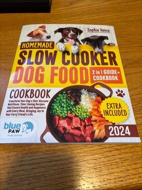 Homemade Slow Cooker Dog Food Cookbook